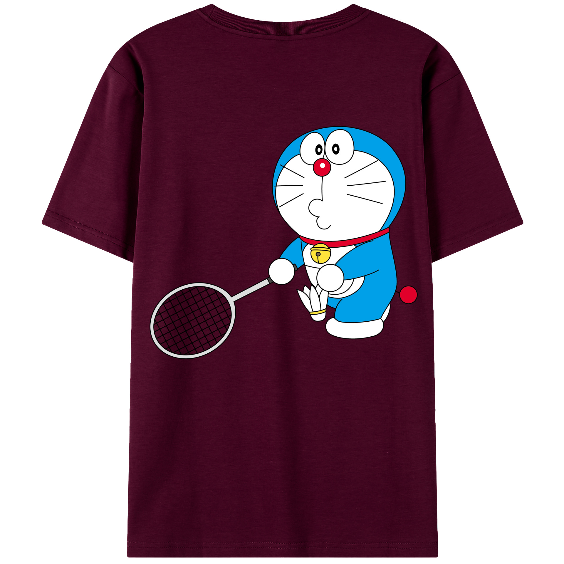 （画像用） ドラえもん Doraemon レディース半袖Tシャツ(バックプリント)